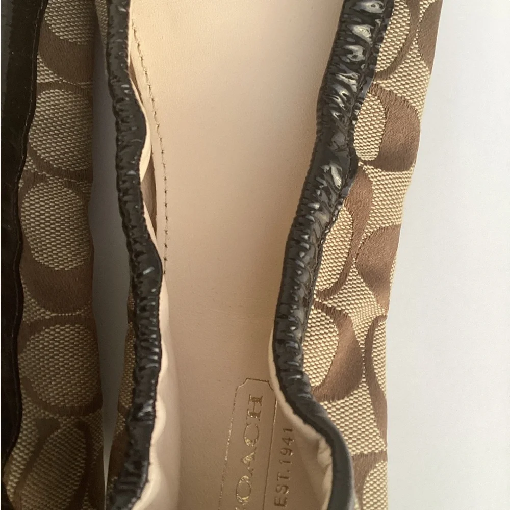Coach Isabelle Flats size 9.5B. Brand New - Picture 6 of 12